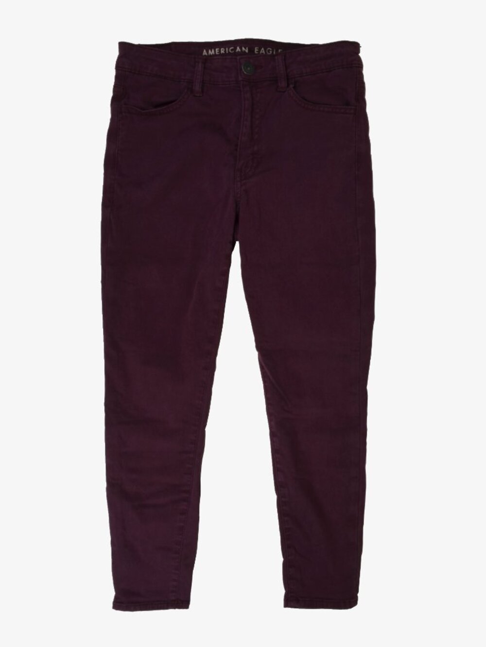 American Eagle High-rise Jeggings, Plum, 8